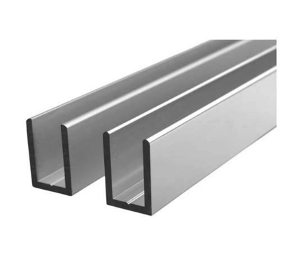 ASTM 904L 2205 U Berbentuk Saluran Baja Stainless Steel Profil