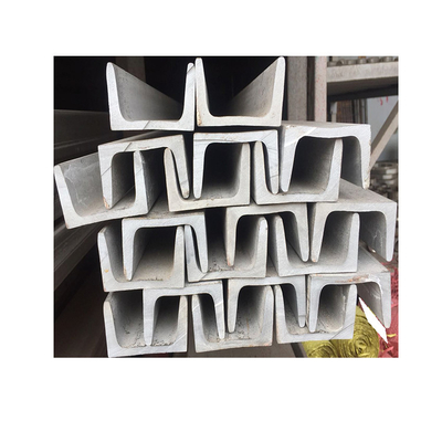 Profil Stainless Steel SS 304 C Channel GB GB JIS ERW Tidak Sama