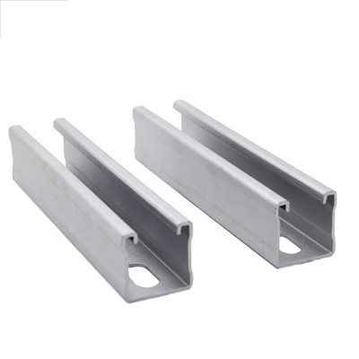 321 316 304l Disikat Stainless Steel U Channel Untuk Kaca 12mm